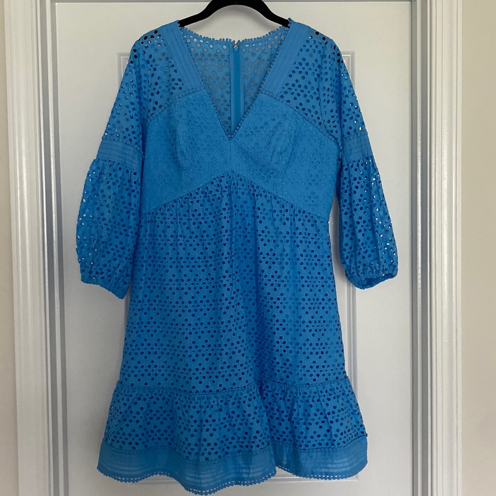 Lilly Pulitzer size 6 blue dress, worn once!